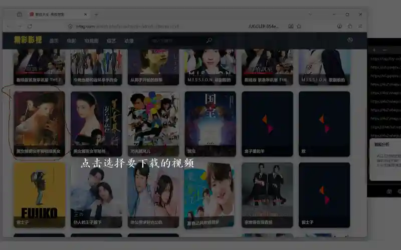 输入网址